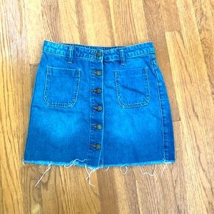 BDG denim mini skirt size S